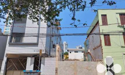 Terreno à venda, 168 m² por R$ 750.000,00 - Gonzaga - Santos/SP