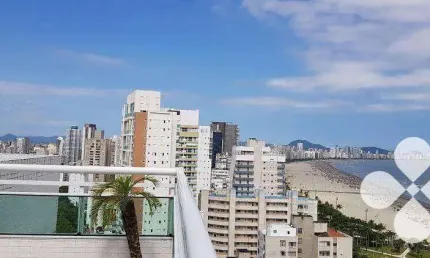 Apartamento 2 dormitórios à venda, 72 m² por R$ 760.000 - José Menino - Santos/SP