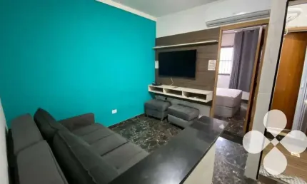 Apartamento com 2 dormitórios à venda, 32 m² por R$ 220.000,00 - Ocian - Praia Grande/SP
