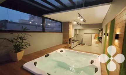 Cobertura com 3 dormitórios à venda, 191 m² por r$ 1.849.000,00 - pompéia - santos/sp