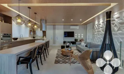 Cobertura com 4 dormitórios à venda, 323 m² por R$ 3.750.000,00 - Pompéia - Santos/SP