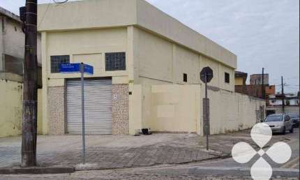 Galpão, 305 m² - venda por R$ 2.200.000,00 ou aluguel por R$ 12.614,07/mês - Estuário - Santos/SP