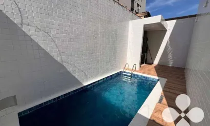 Casa com 3 dormitórios à venda por R$ 1.390.000,00 - Aparecida - Santos/SP