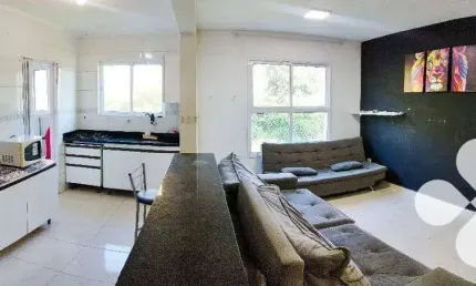 Apartamento com 2 dormitórios à venda, 60 m² por R$ 290.000,00 - Vila Voturuá - São Vicente/SP
