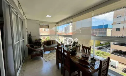 Conforto e Praticidade em Santos: Apartamento de 3 Dormitórios, 2 suítes e 2 Vagas em Condomínio Moderno