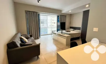 Studio à venda, 45 m² por r$ 795.000,00 - pompéia - santos/sp