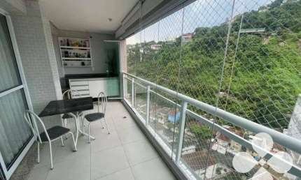 Apartamento com 3 dormitórios à venda, 98 m² por R$ 920.000,00 - José Menino - Santos/SP