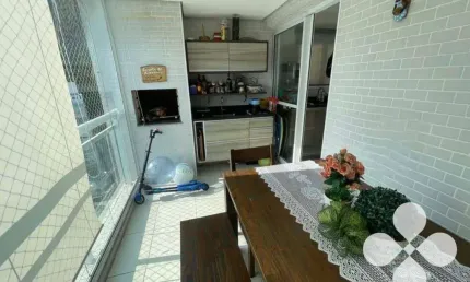 Apartamento com 3 dormitórios à venda, 131 m² por r$ 1.245.000,00 - josé menino - santos/sp