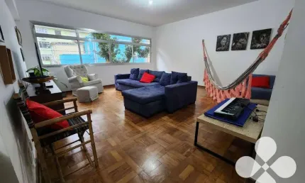 Apartamento com 3 dormitórios à venda, 127 m² por r$ 742.000,00 - boqueirão - santos/sp