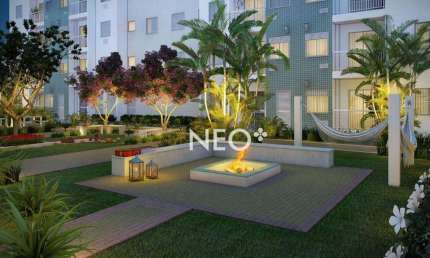 Apartamento com 2 dormitórios para alugar, 48 m² por R$ 2.600,00/mês - Vila Assunção - Praia Grande/SP