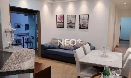 Excelente Apartamento com 2 dormitórios à venda, 64 m² por R$ 600.000 - Estuário - Santos/SP