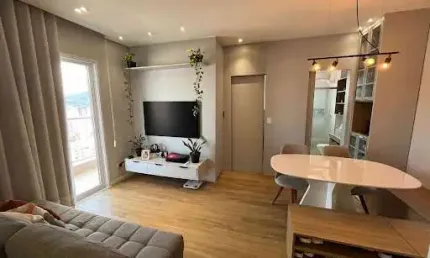 Apartamento com 1 dormitório à venda, 46 m² por R$ 640.000,00 - Campo Grande - Santos/SP