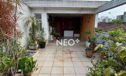 Casa com 4 dormitórios à venda, 235 m² por R$ 1.120.000,00 - Aparecida - Santos/SP