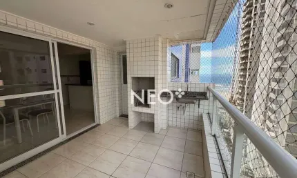 Apartamento com 3 quartos à venda na Rua Alberto Santos Dumont, Guilhermina, Praia Grande