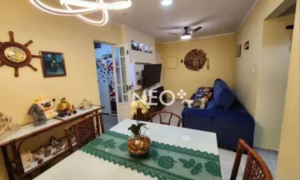Apartamento com 2 dormitórios à venda, 98 m² por r$ 540.000,00 - ponta da praia - santos/sp