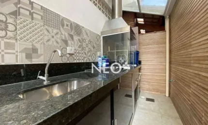Village com 3 dormitórios à venda, 173 m² por R$ 1.060.000,00 - Gonzaga - Santos/SP