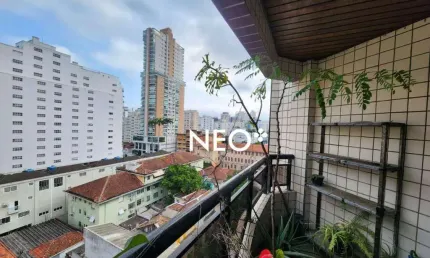 Apartamento com 4 quartos à venda, 373 m² por R$ 1.750.000 - Boqueirão - Santos/SP