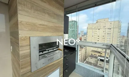 Apartamento com 3 dormitórios à venda, 131 m² por R$ 1.750.000,00 - Boqueirão - Santos/SP