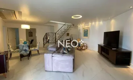 Cobertura com 4 dormitórios à venda, 348 m² por R$ 4.000.000,00 - Aparecida - Santos/SP