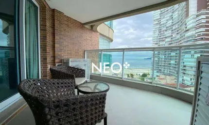 Apartamento com 1 dormitório para alugar, 46 m² por R$ 6.000,00/mês - Pompéia - Santos/SP