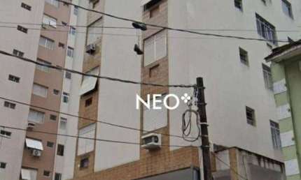Apartamento com 1 quarto à venda na Rua Quintino Bocaiúva, Gonzaga, Santos