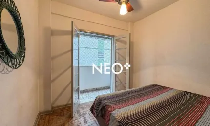 Apartamento com 1 quarto à venda, 53 m² por r$ 340.000 - ponta da praia - santos/sp