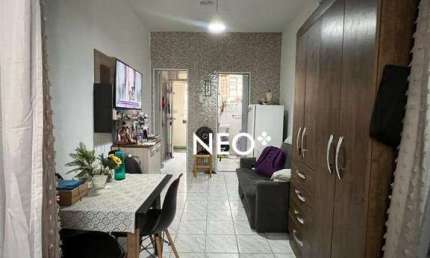 Kitnet com 1 dormitório à venda, 48 m² por R$ 150.000,00 - Centro - São Vicente/SP
