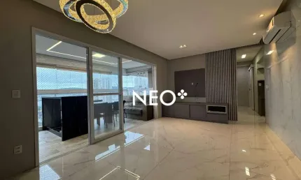 Apartamento com 3 quartos para alugar, 111 m² por R$ 9.200/mês - Ponta da Praia - Santos/SP