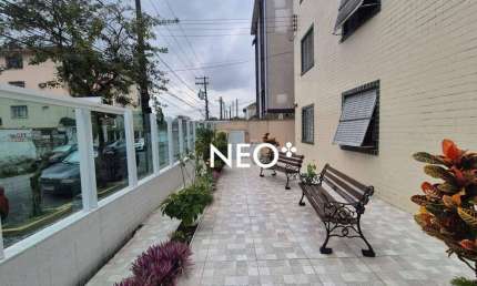 Apartamento com 1 dormitório à venda, 51 m² por R$ 260.000,00 - Centro - São Vicente/SP