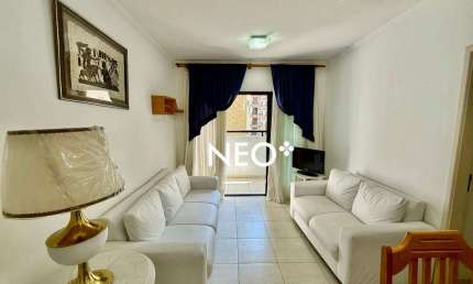Apartamento com 2 dormitórios para alugar, por R$ 4.440/mês - José Menino - Santos/SP