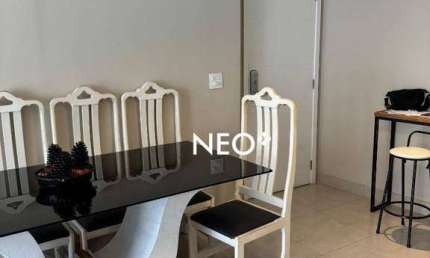 Apartamento com 2 dormitórios para alugar, 75 m² por R$ 7.300,00/mês - Pompéia - Santos/SP