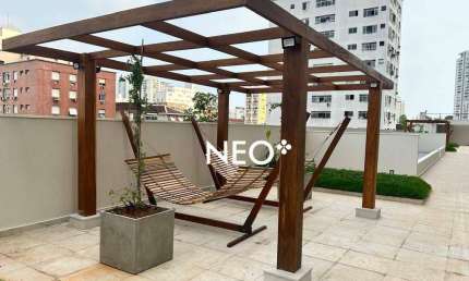 Apartamento com 2 dormitórios para alugar, 64 m² por R$ 4.000,00/mês - Marapé - Santos/SP
