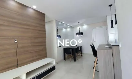 Apartamento com 2 dormitórios à venda, 62 m² por r$ 564.000,00 - marapé - santos/sp