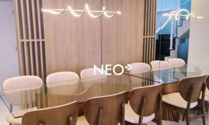 Cobertura com 3 dormitórios à venda, 166 m² por R$ 3.990.000,00 - Embaré - Santos/SP