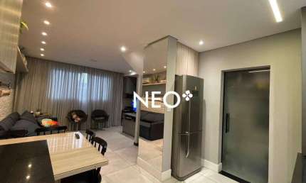 Village com 2 dormitórios à venda, 75 m² por R$ 680.000,00 - Vila Mathias - Santos/SP