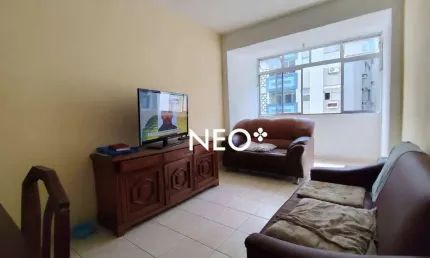 Apartamento com 1 dormitório à venda, 53 m² por R$ 277.000,00 - Centro - São Vicente/SP