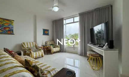 Apartamento com 3 dormitórios à venda, 132 m² por R$ 1.100.000,00 - Embaré - Santos/SP