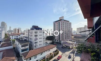 Apartamento à venda em Aparecida, Santos – 2 suítes , super amplo