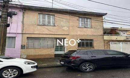 Sobrado com 2 dormitórios à venda, 98 m² por R$ 393.000,00 - Macuco - Santos/SP