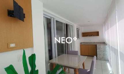 Apartamento com 1 dormitório para alugar, 49 m² por R$ 4.900,00/mês - Ponta da Praia - Santos/SP
