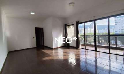 Apartamento com 3 dormitórios à venda, 140 m² por R$ 820.000,00 - Campo Grande - Santos/SP