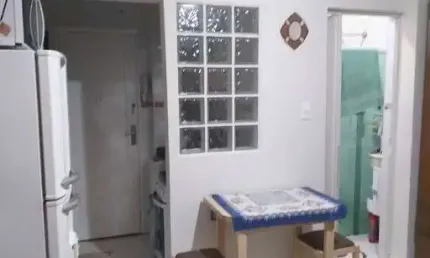 Kitnet com 1 dormitório à venda, 24 m² por R$ 268.000,00 - Embaré - Santos/SP