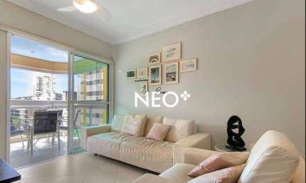 Apartamento com 3 dormitórios, 115 m² - venda por R$ 749.000,00 ou aluguel por R$ 7.800,00/mês - Balneário Guarujá - Guarujá/SP