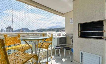 Apartamento com 3 dormitórios, 103 m² - venda por R$ 699.000,00 ou aluguel por R$ 7.800,00/mês - Balneário Guarujá - Guarujá/SP