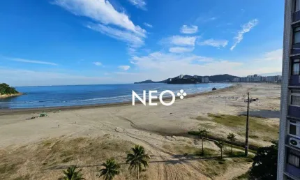 Apartamento 4 Quartos, 2 Vagas, PÉ NA AREIA - José Menino - Santos/SP