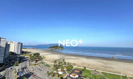 Apartamento 2 Quartos, 1 Vaga, Vista Mar - Itararé - São Vicente/SP