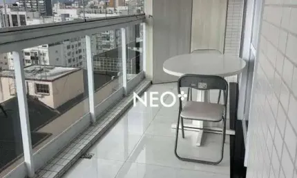 Apartamento 2 Quartos, 1 Vaga Demarcada - Embaré - Santos/SP