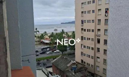 Apartamento 3 dormitórios, Vista Mar - Itararé - São Vicente/SP