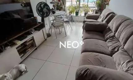 Apartamento 2 dormitórios, 1 vaga - itararé - são vicente/sp