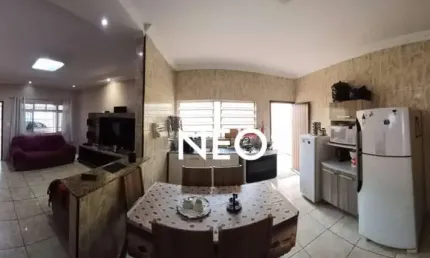 Casa com 3 quartos à venda na Rua Carmem Molon Zaccaro, Balneário Maracanã, Praia Grande